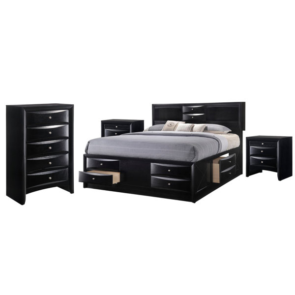 Red Barrel Studio® 4 Piece Bedroom Set Wayfair